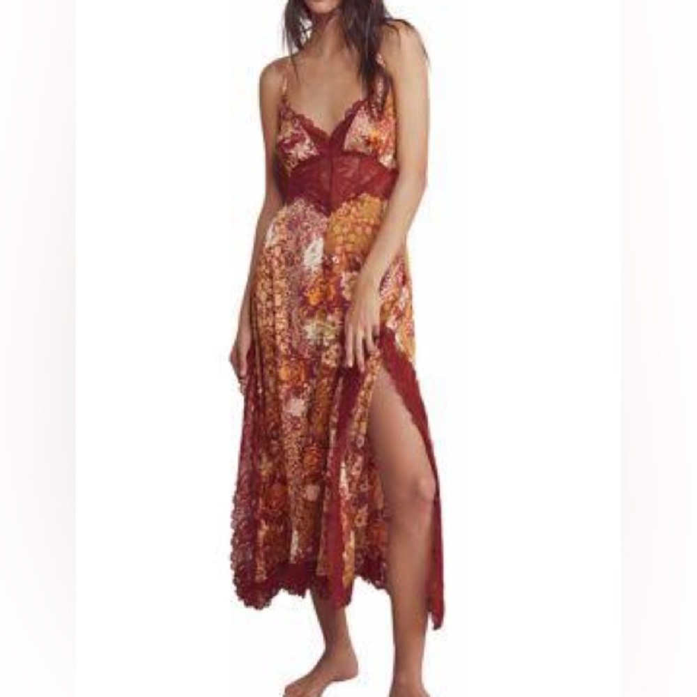 Free people right now midi slip size XS